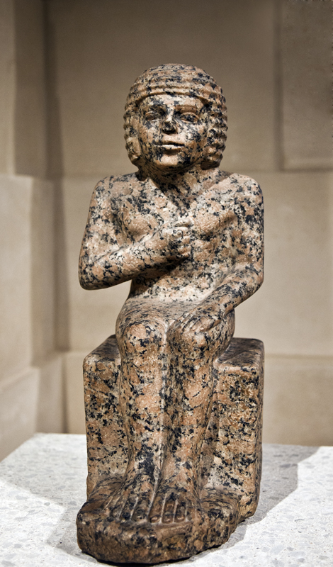 Ämbetsmannen Metjen, från hans grav i Saqqara, 4 dyn.