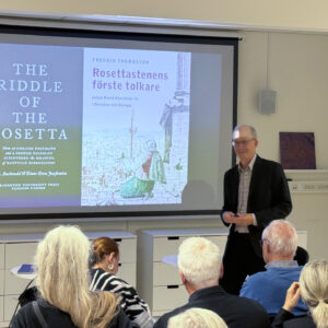 IMG_4549 Fredrik Thomasson berättade om språkforskaren Åkerblad